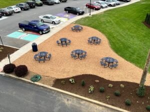 outside seating